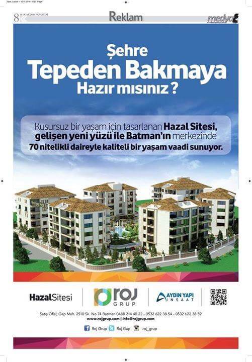 Sat�l�k Bina BATMAN MERKEZ T�LMER�  MAH.